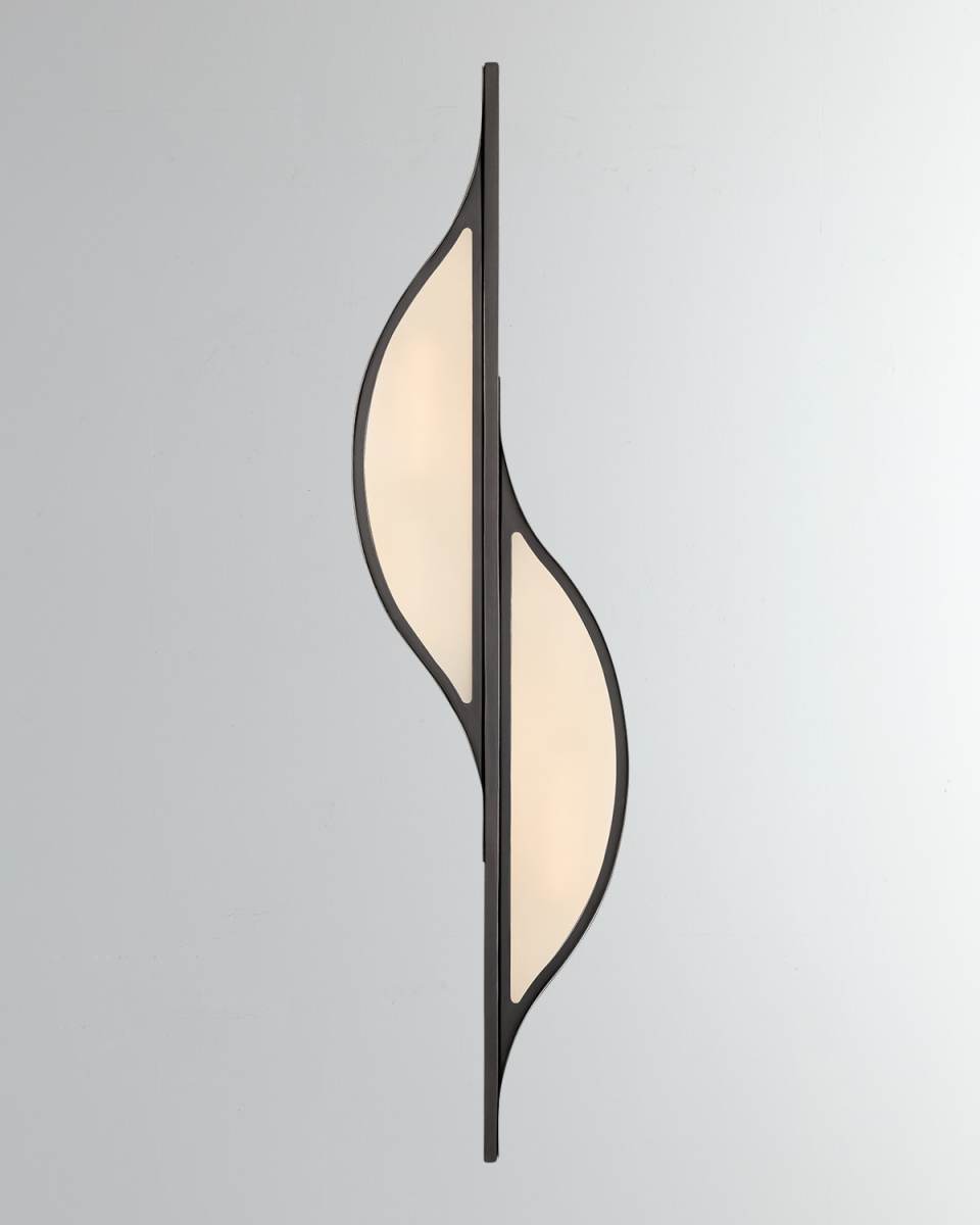 Avant Large Curved Sconce By Kelly Wearstler