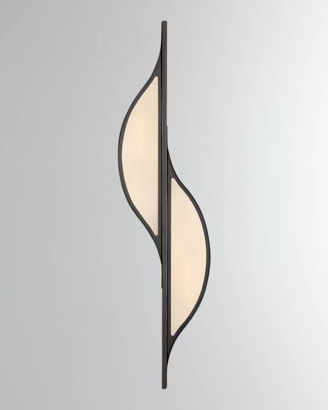 Avant Large Curved Sconce By Kelly Wearstler