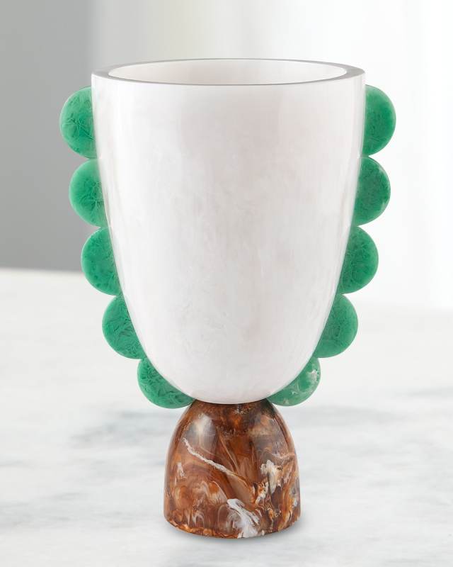 Mustique Scalloped Urn