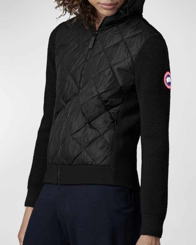 HyBridge Quilted Knit Hoodie