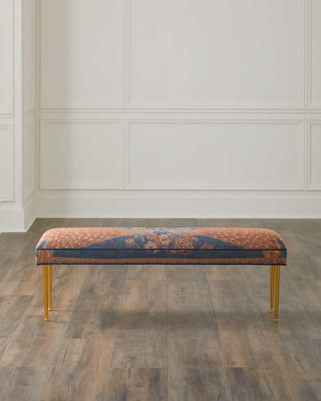 Peacock Bench, 50"