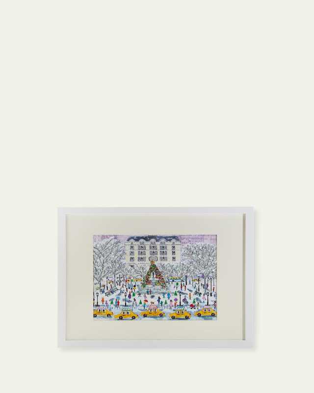Framed Bergdorf Print