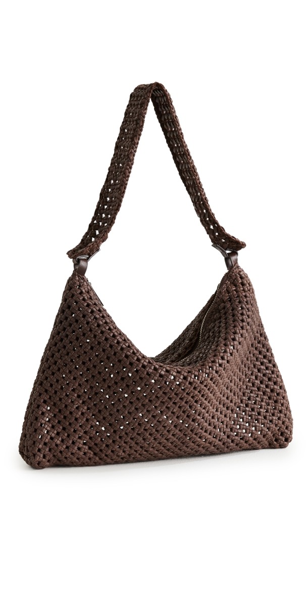 St. Agni Macrame Shoulder Bag Chocolate