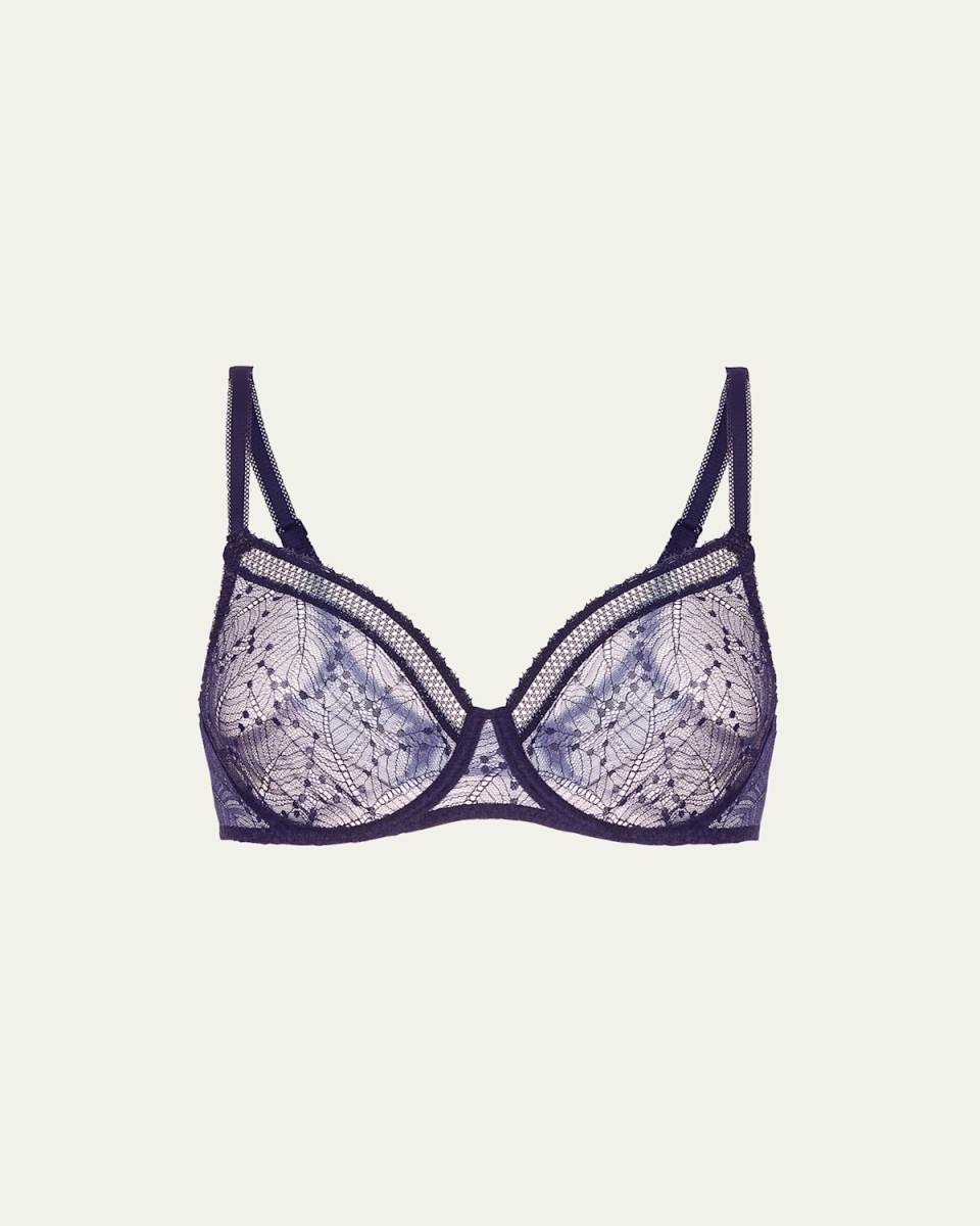 Comete Molded Full Cup Convertible Lace Bra
