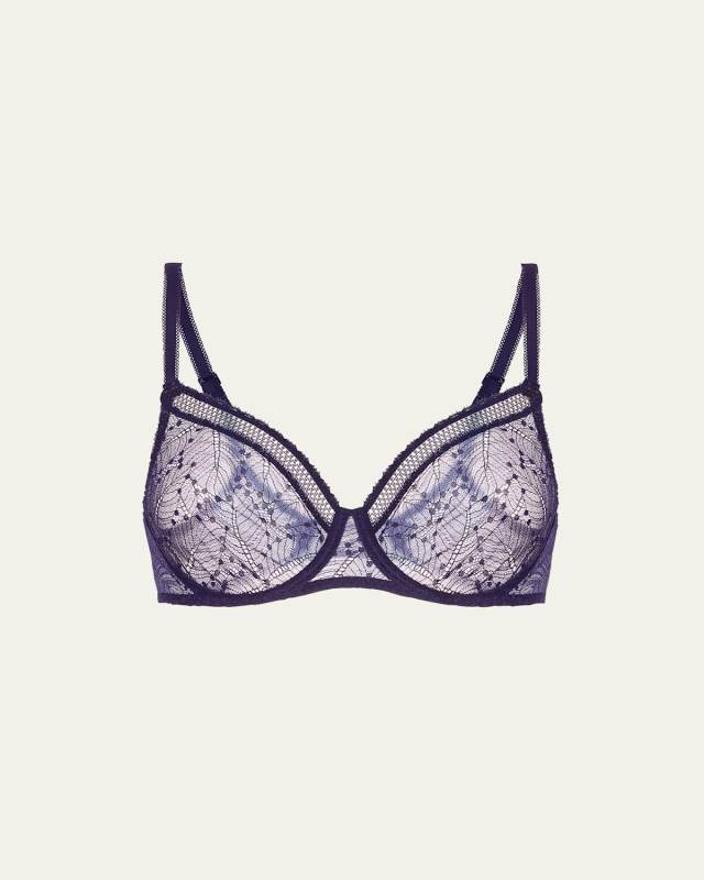 Comete Molded Full Cup Convertible Lace Bra