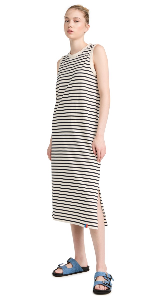 KULE The Tank Dress Cream/Navy
