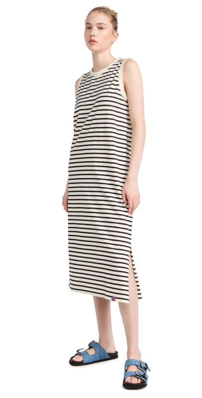 KULE The Tank Dress Cream/Navy