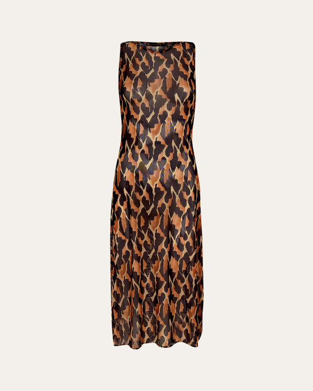 Camu Twist Maxi Dress Coverup