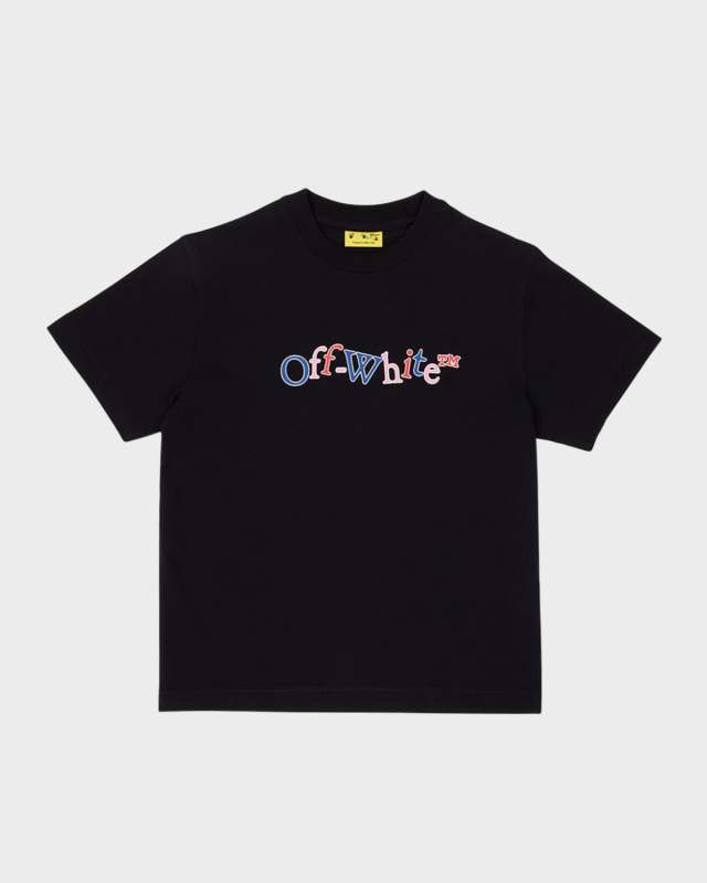 Boy's Bookish Multicolor Logo-Print T-Shirt, Size 4-12
