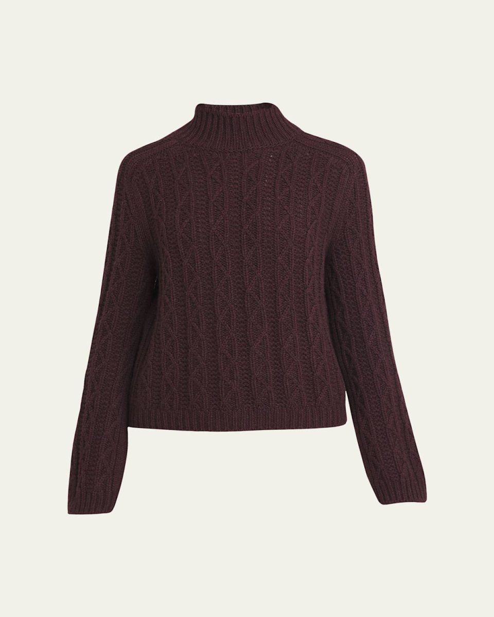 Chain Cable Cashmere Sweater