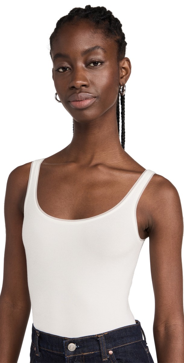 Wolford Jamaika Thong Body Ecru