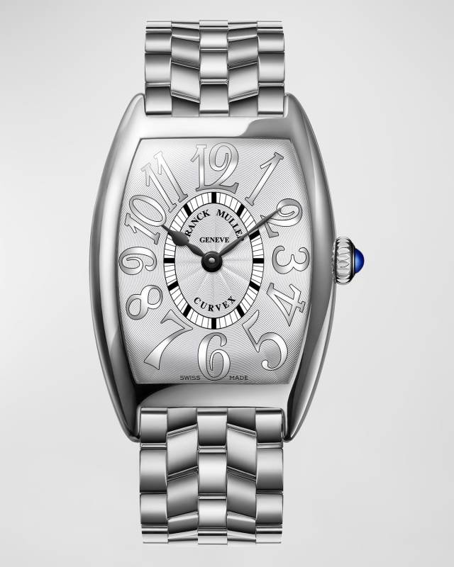 Ladies Curvex Stainless Steel Watch