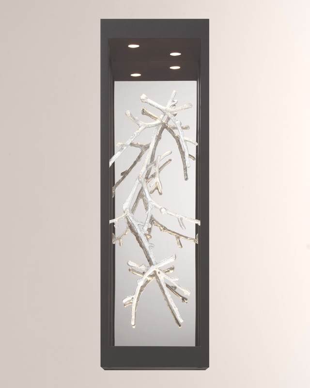 Aerie Indoor/Outdoor LED Sconce, 20"
