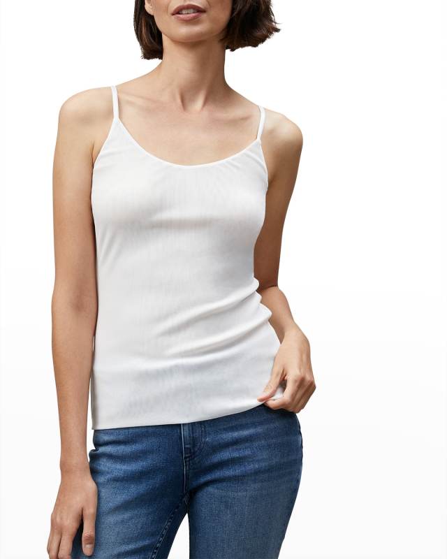 Petite Mesh Jersey Camisole