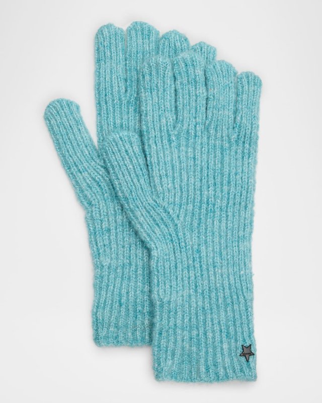 Ribbed Knit Gloves