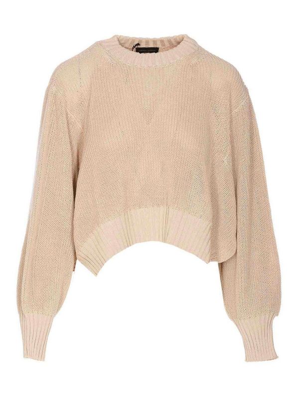 Roberto Collina Pull Col Rond - Beige