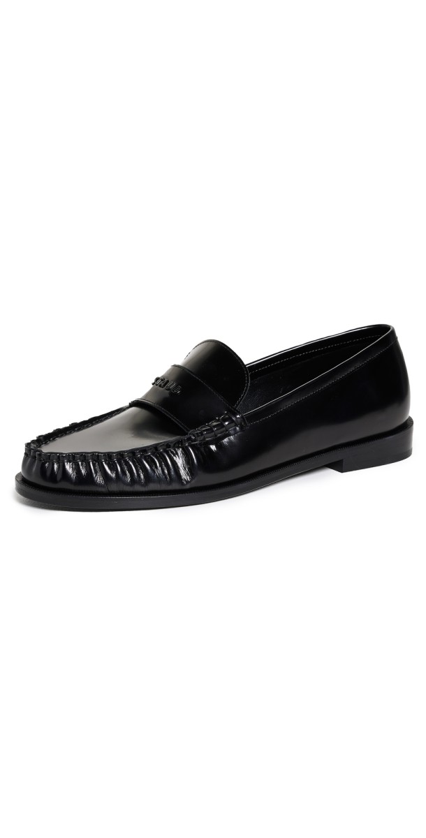 STAUD Loulou Loafers Black