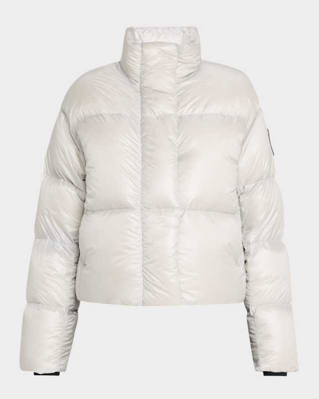 Cypress Cropped Puffer Black Labe