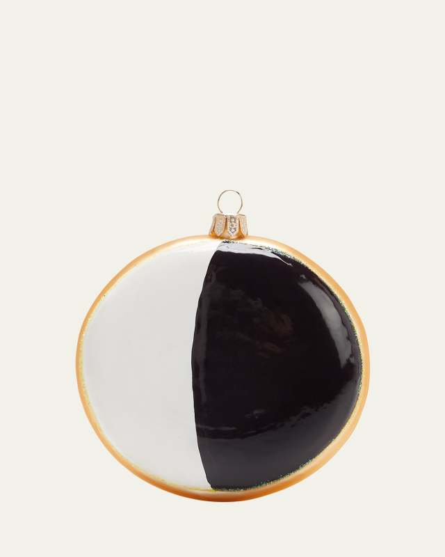 Black And White Christmas Ornament