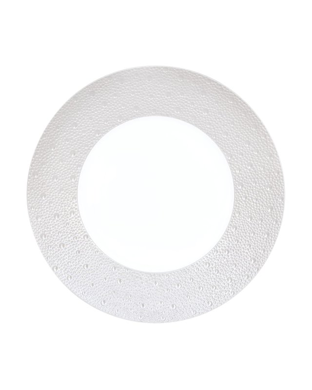 Ecume Perle Service Plate, 11.6"
