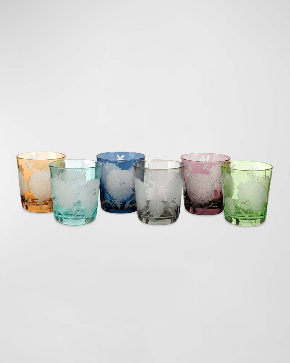 Peony 8.4 oz. Tumblers, Set of 6