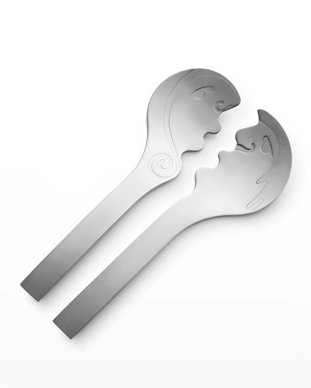 Kiss Salad Servers