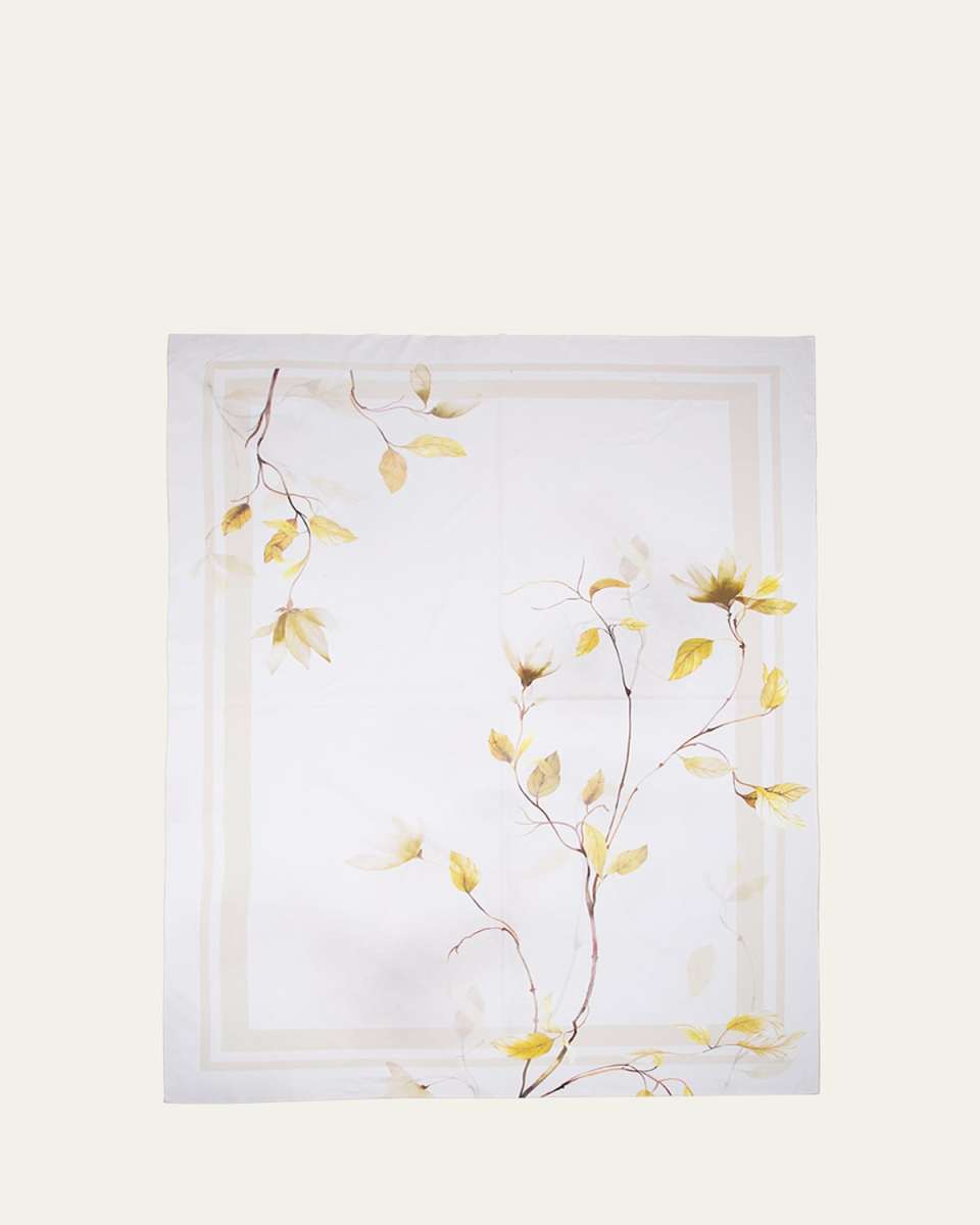 Japan Yellow Tablecloth, 71" Square