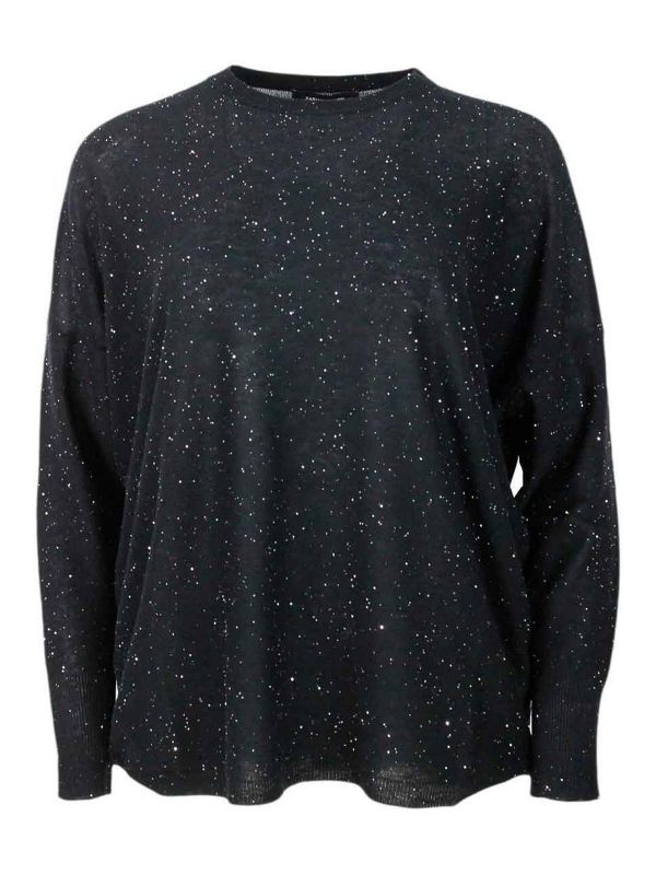 Fabiana Filippi Pull Col Rond - Noir