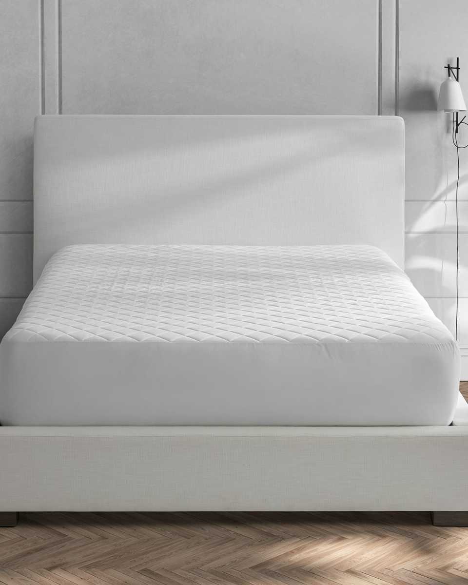 Foundation Mattress Pad, QUEEN
