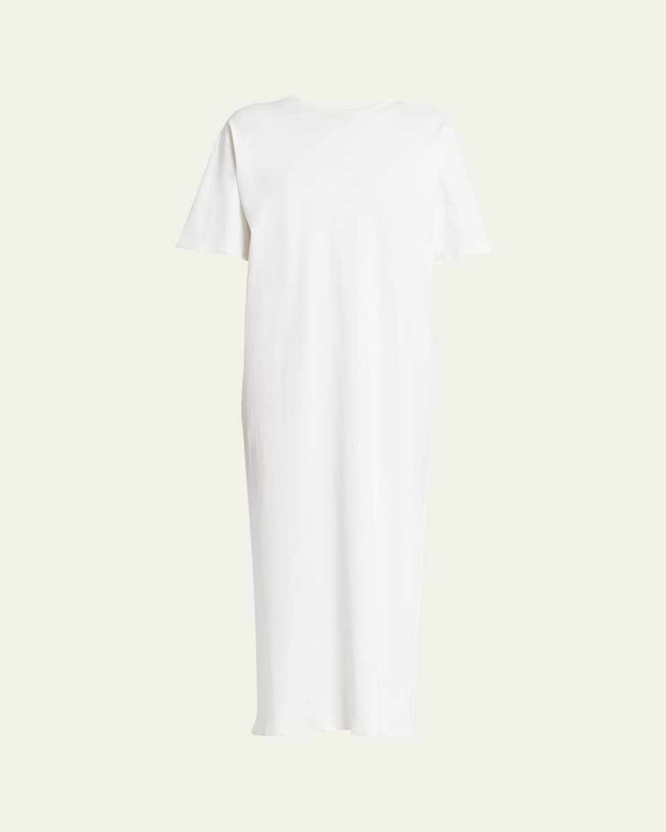 Gitu Short-Sleeve Maxi T-Shirt Dress