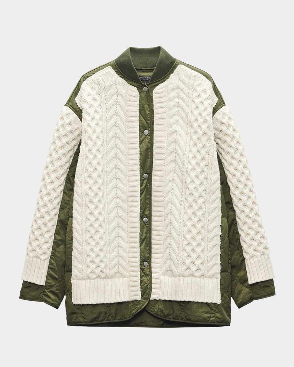 Winnie Mixed Media Jacket