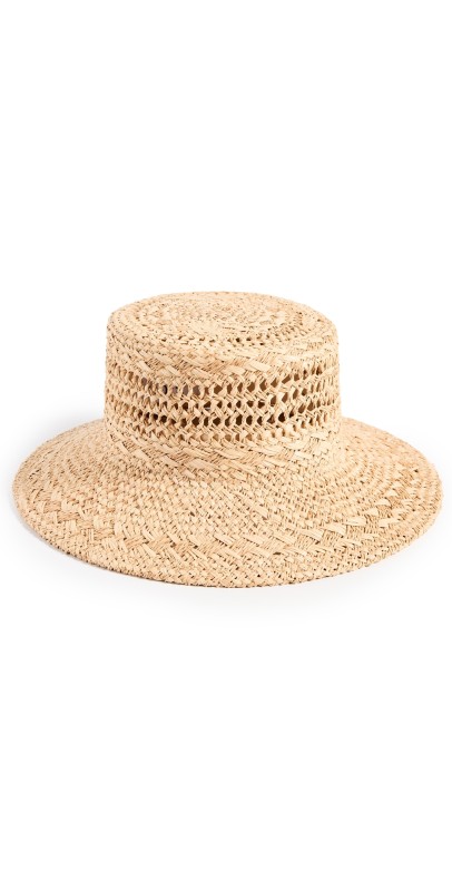Lack Of Color Bucket Wide Hat Natural
