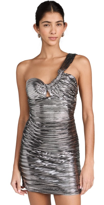 ASTR the Label Golda Dress Silver