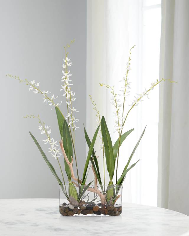 White Pearls Floral Arrangement