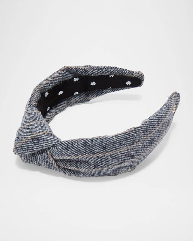 Knotted Tweed Headband