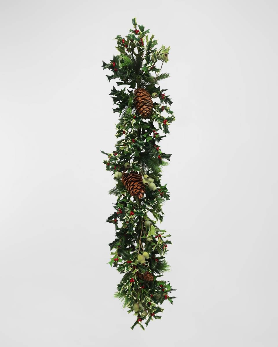 Pointed Holly Garland
