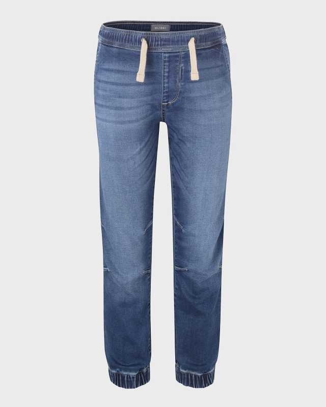 Boy's Jackson Denim Jogger Pants, Size 2-