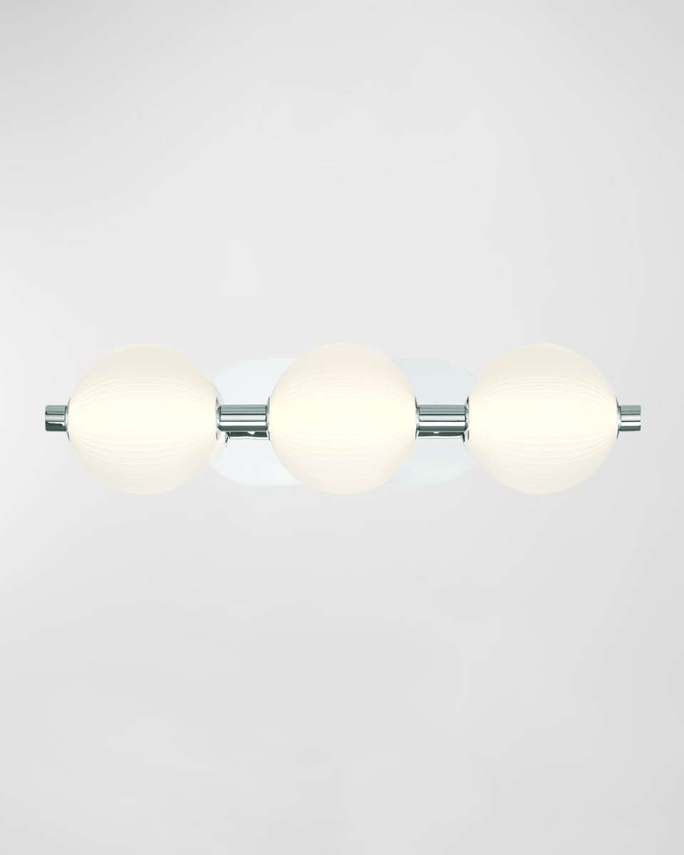 Palmas 3-Light LED Golden Vanity