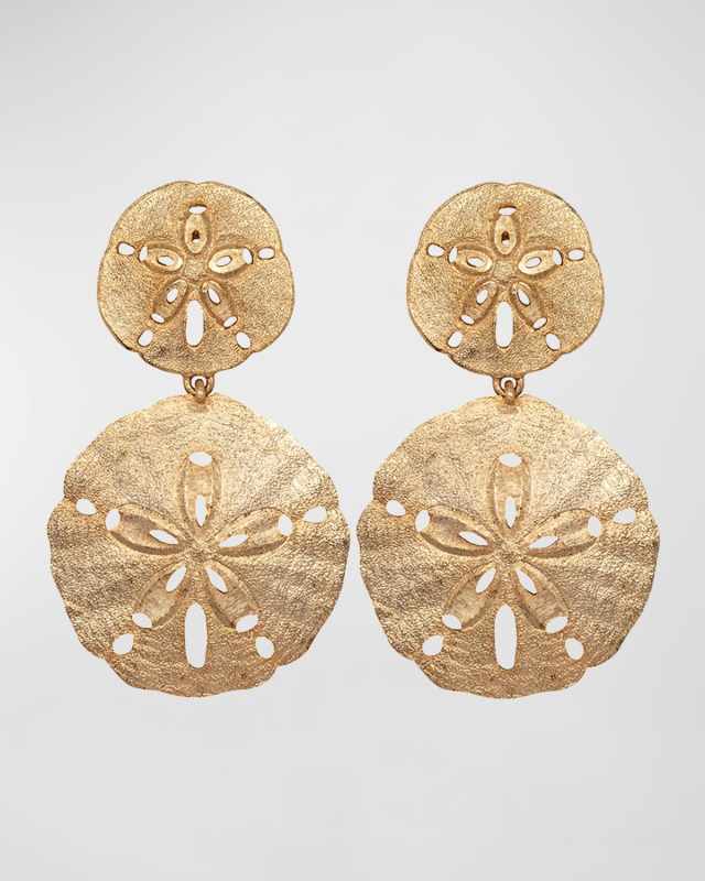 Tarni Sand Dollar Earrings