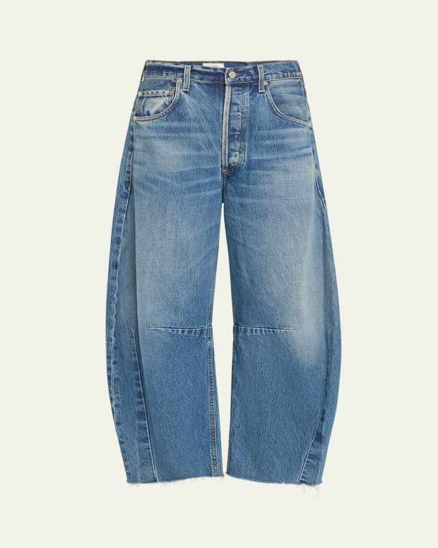 Horseshoe Frayed Jeans