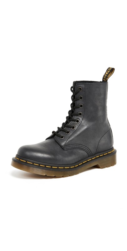 Dr. Martens 1460 Pascal Virginia 8 Eye Boots Black