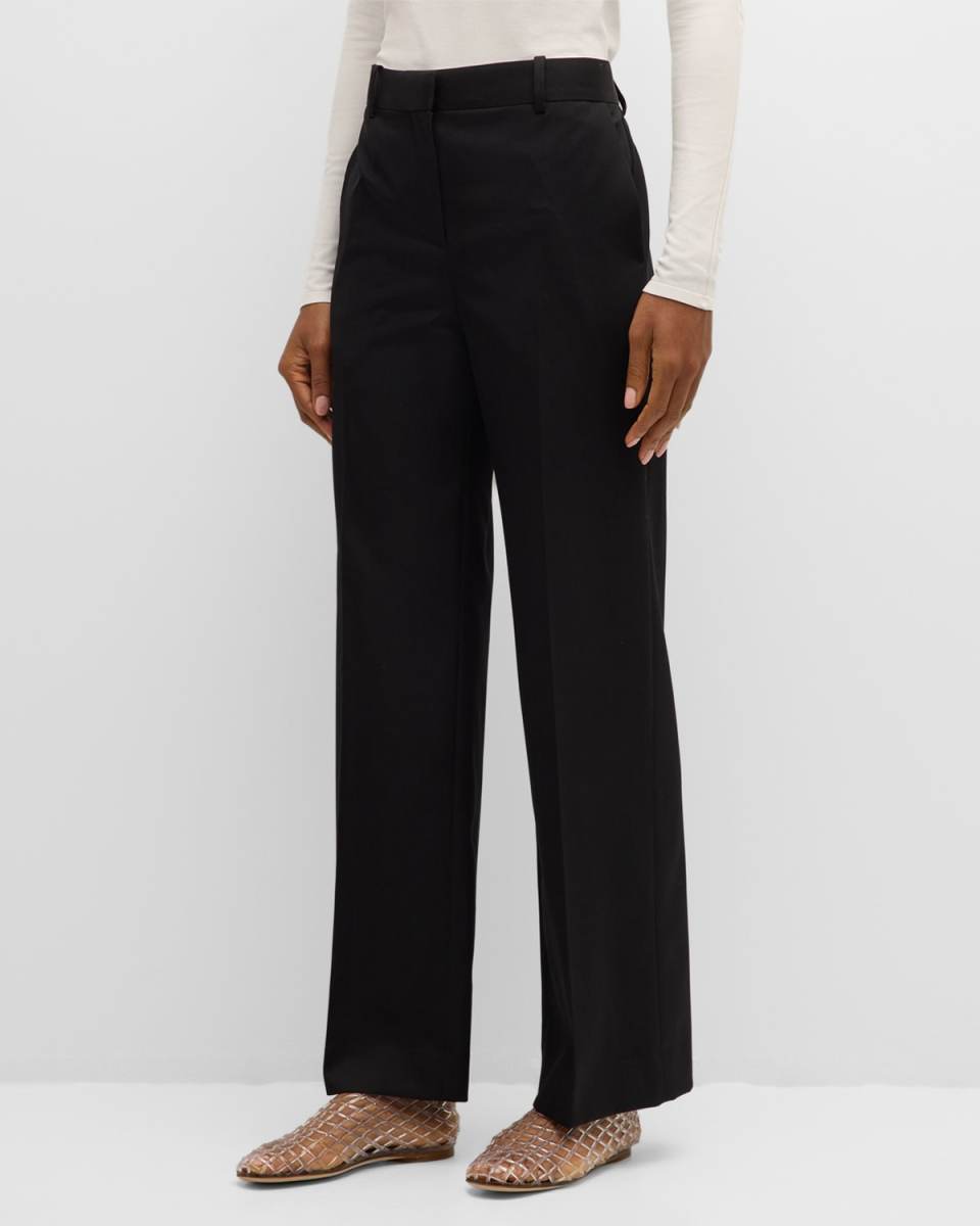 Encore Straight Leg Wool Pants