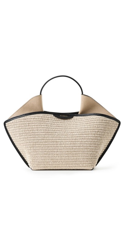 Ree Projects Ann Tote Mini Raffia/Black