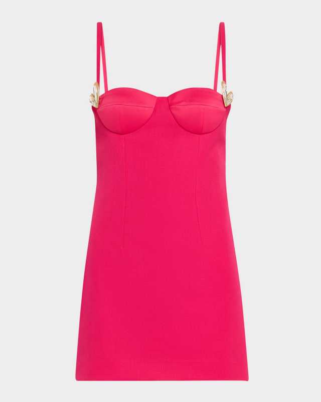 Crystal Heart Mini Dress