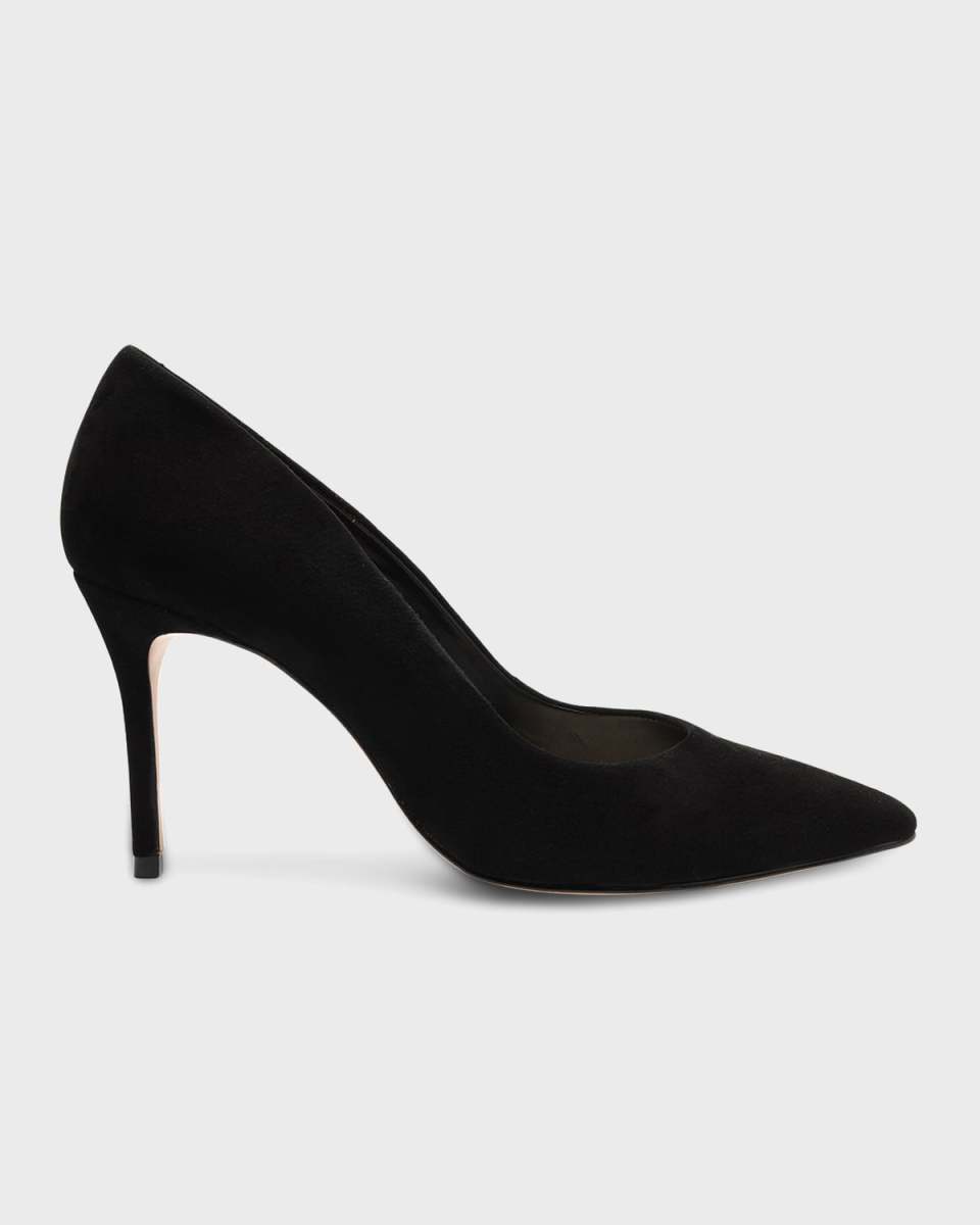 Lou Lo Suede Stiletto Pumps