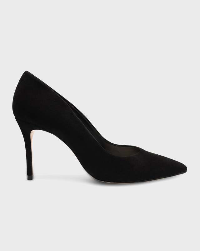 Lou Lo Suede Stiletto Pumps