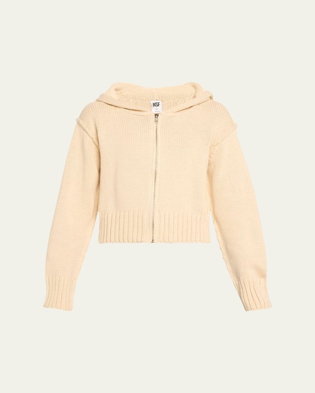 Mills Zip-Front Hooded Sweat