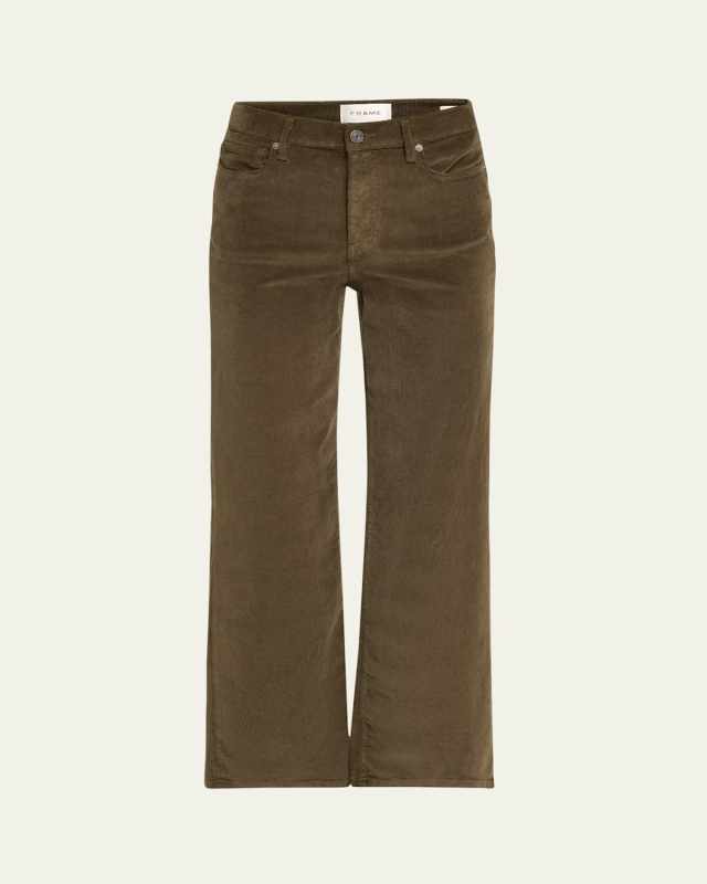 Le Slim Palazzo Corduroy Jeans