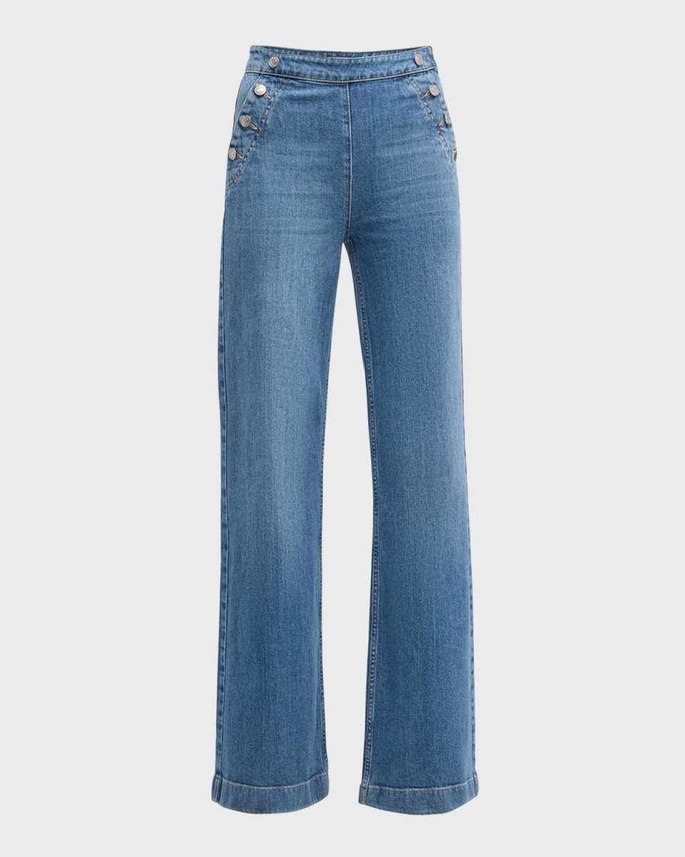 Sailor Denim Straight-Leg Jeans
