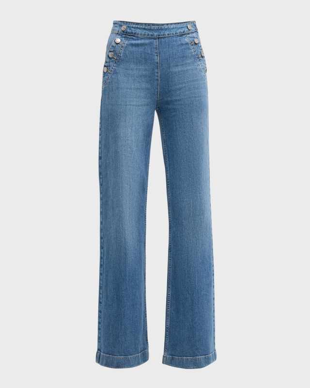 Sailor Denim Straight-Leg Jeans